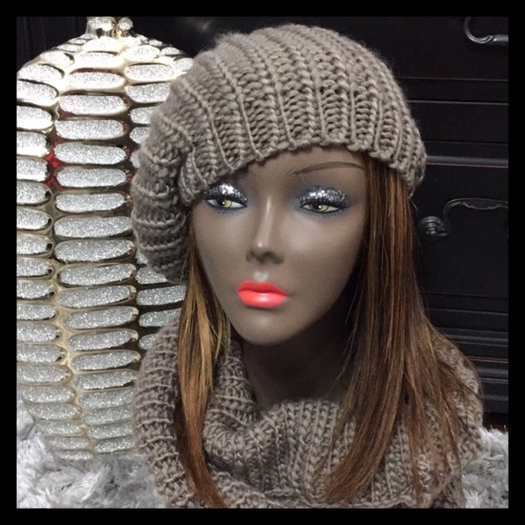 Accessories - Matching Knit Scarf and Hat